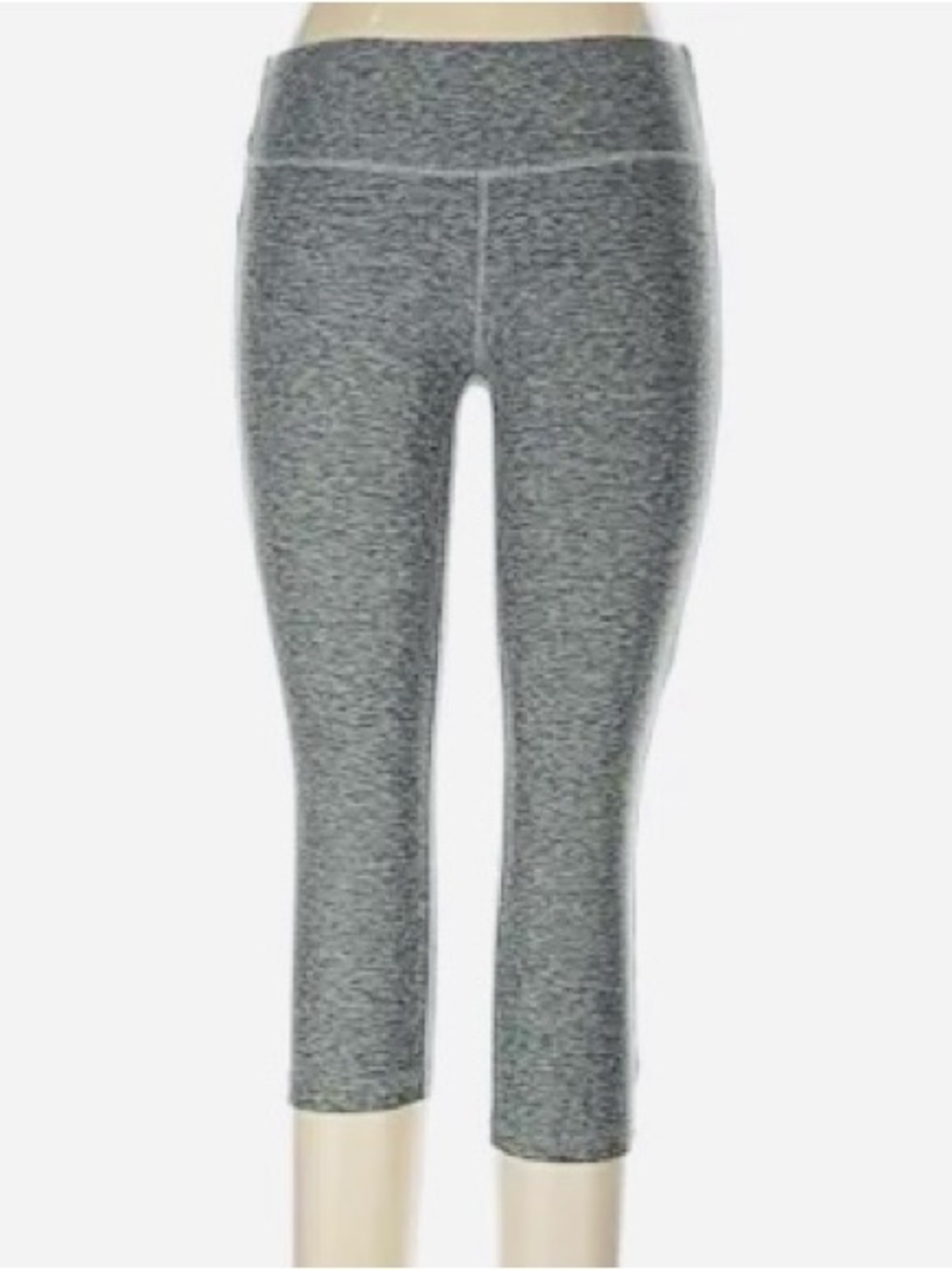 New Balance Heathered Grey Capri Leggings